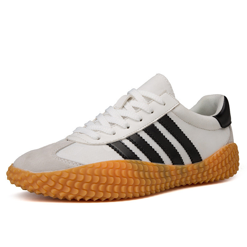 Korean Style Trendy British All-match Canvas Shoes For Men Product information : Product category: Sports casual shoes Style: sports Function: breathable Applicable gender: male Upper material: mesh Wearing style: front tie Popular elements: color matchin