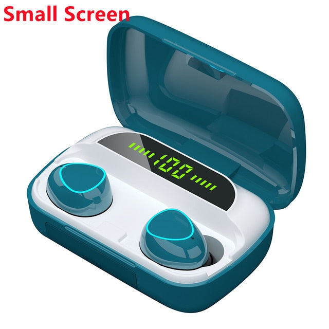 Bluetooth Earphones Earbuds Introducing our cutting-edge Wireless Earphones - the ultimate companion for your active lifestyle. These Bluetooth-compatible headphones offer an immersive 9D TWS stereo experience that transports you straight into your music.