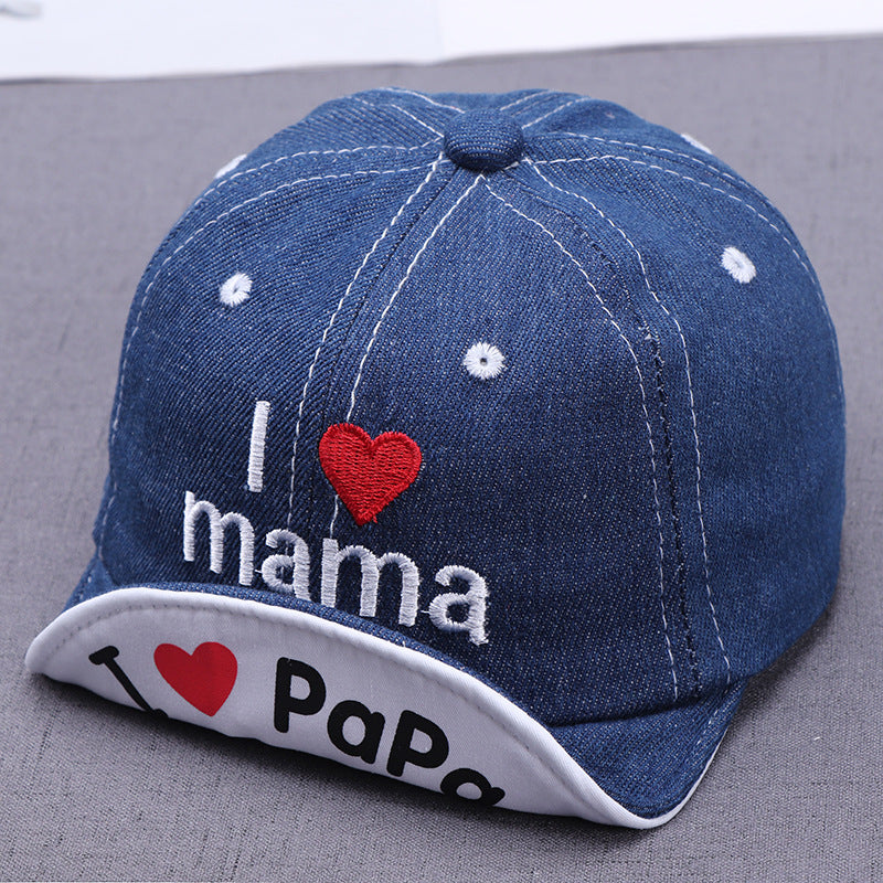 Embroidered Baby Sun Hat Printing Love Baby Sun Hat Material information: Material: Cotton @font-face{font-family:"Times New Roman";}@font-face{font-family:"宋体";}@font-face{font-family:"Calibri";}p.MsoNormal{mso-style-name:正文;mso-style-parent:"";margin:0p