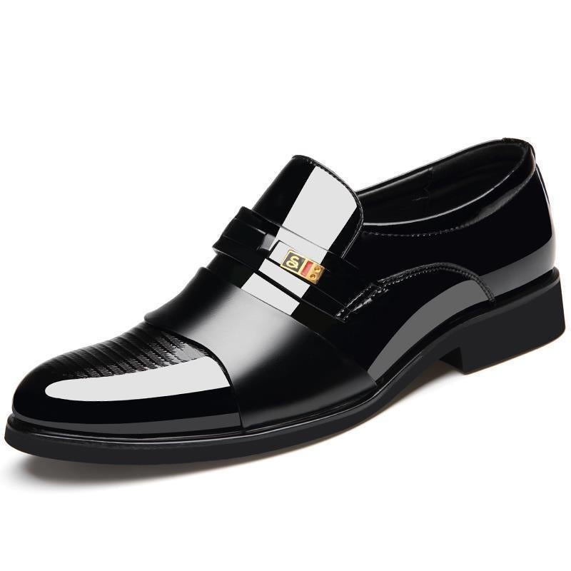Set Of Black Casual Leather Shoes Product Information: Upper material: PU Heel height: flat heel Heel shape: flat heel Insole material: PU The inner material of the help surface: PU Color: black, brown Size information: Size: 38,39,40,41,42,43,44‘ Packing
