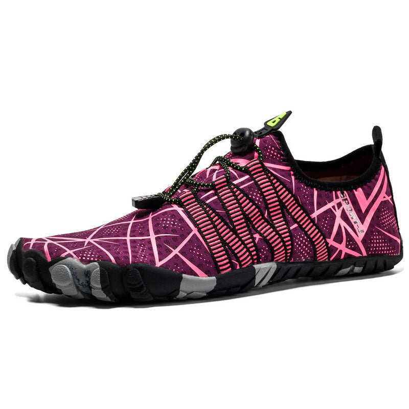 Five-finger Wading Shoes Outdoor Sports Shoes Product information: Applicable gender: neutral/male and female Applicable sports: general Outsole material: non-slip rubber Upper height: low Sole Material: Rubber Sole craft: viscose shoes Upper material: cl