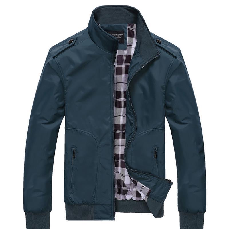 Autumn new men's jacket coat men Fabric name: Nylon Main fabric composition: acetate fiber The content of the main fabric ingredients: 100 (%) Lining ingredients: acetate fiber Lining ingredient content: 100 (%) 1. Asian sizes are 1 to 2 sizes smaller tha
