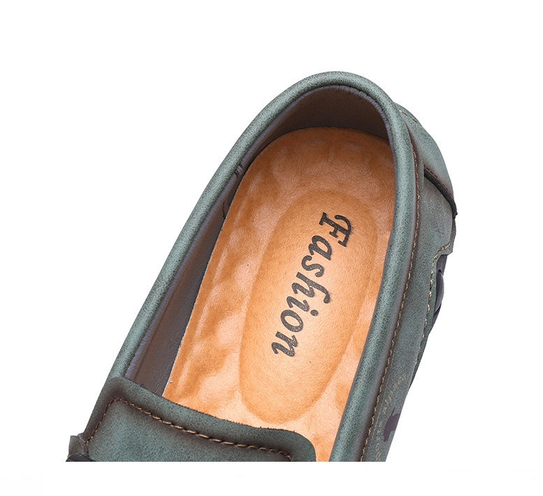 Summer Men's Leather Casual Shoes Breathable Cowhide Overview: 1. Brand new, and high-quality. 2. High-elasticity, comfortable and unrestrained feet. 3. Greatly enhance safety. Comfortable for long wear and walking. 4. Due to different measurement methods