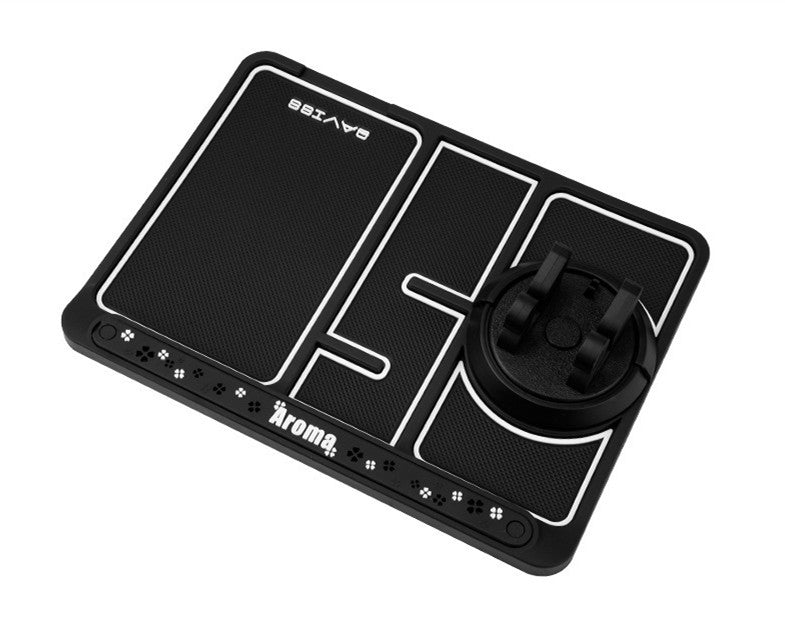 Non-Slip Car Phone Pad For 4-in-1 Car Parking Number Card Anti-Slip Mat Auto Phone Holder Sticky Anti Slide Dash Phone Mount Overview: High material: Made of high-quality PVC material, healthy and odorless, heat-resistant and durable. Non-Slip Phone Pad f