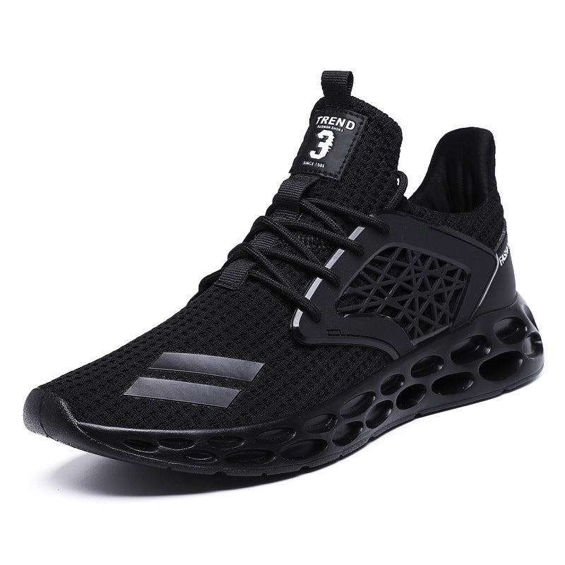 Casual sports running shoes men Inside material: mesh Suitable venue: soil field, runway, floor, road Upper height: low Upper material: mesh 1. Asian sizes are 1 to 2 sizes smaller than European and American people. Choose the larger size if your size bet