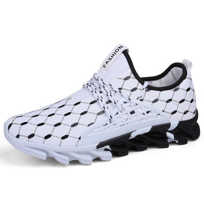 Blade men's shoes sports shoes casual shoes Product Category :Sports casual shoes Applicable age: Youth (18-40 years old) Style : Sports Pattern: color matching Upper material: mesh + offset Sole material: MD US EUR UK AUS JPN KOR 5.5 37.5 5 5 23.5 241 6