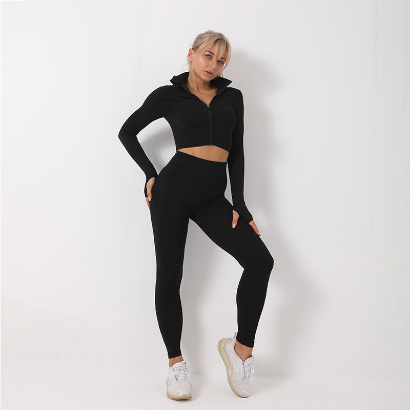 3PCS Yoga Set Seamless Sport Set Women Gym Clothing Leggings Women Crop Top Sports Bra Women Fitness Gym Set Womens Outfits Tracksuit Overview: Unique design, stylish and beautiful. Good material, comfortable wear. A variety of colors, any choice. Product