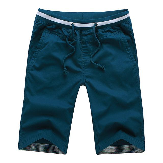 New Arrivals Cotton Men Shorts Product information: Fabric name: Cotton blended Main fabric composition: acetate fiber The content of the main fabric ingredient: 65 (%) Applicable scene: beach For the season: Summer Style details: Ji Ming thread Trouser m