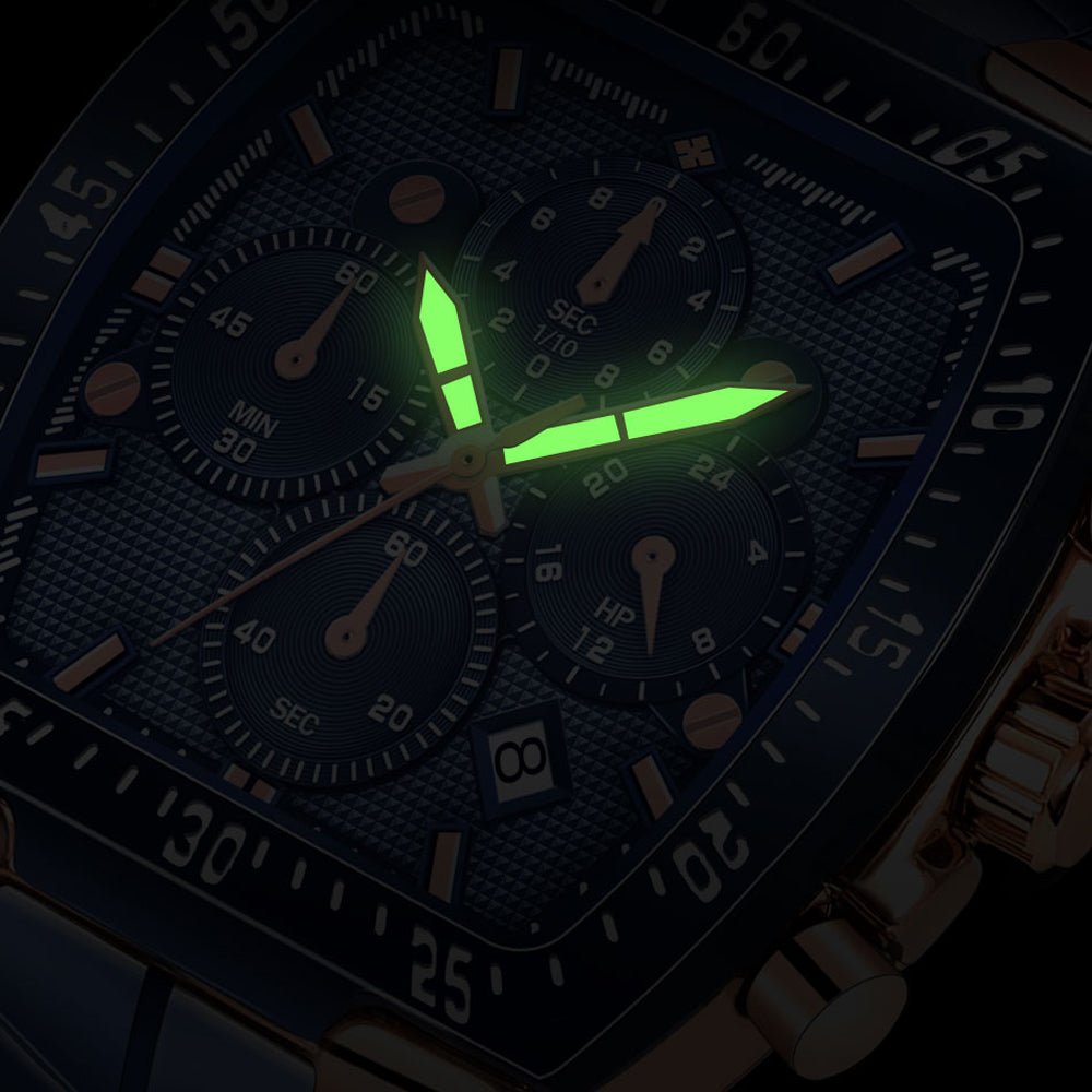 Seven Needle Steel Belt Non - Mechanical Waterproof Men Product information: Display type: pointer Applicable to: male Style: Fashion Waterproof: yes Waterproof performance: 30M Movement type: quartz Packing list: Quartz watch*1 Seven Needle Steel Belt No