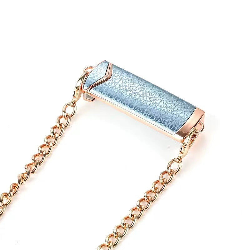 Universal Crossbody Phone Lanyard Chain Back Clip Detachable Overview: Fashion chain design,operate flexibly. Good material, comfortable to bear. A variety of colors, any choice. Product information: Material: aluminum alloy/zinc alloy Process: metal stam