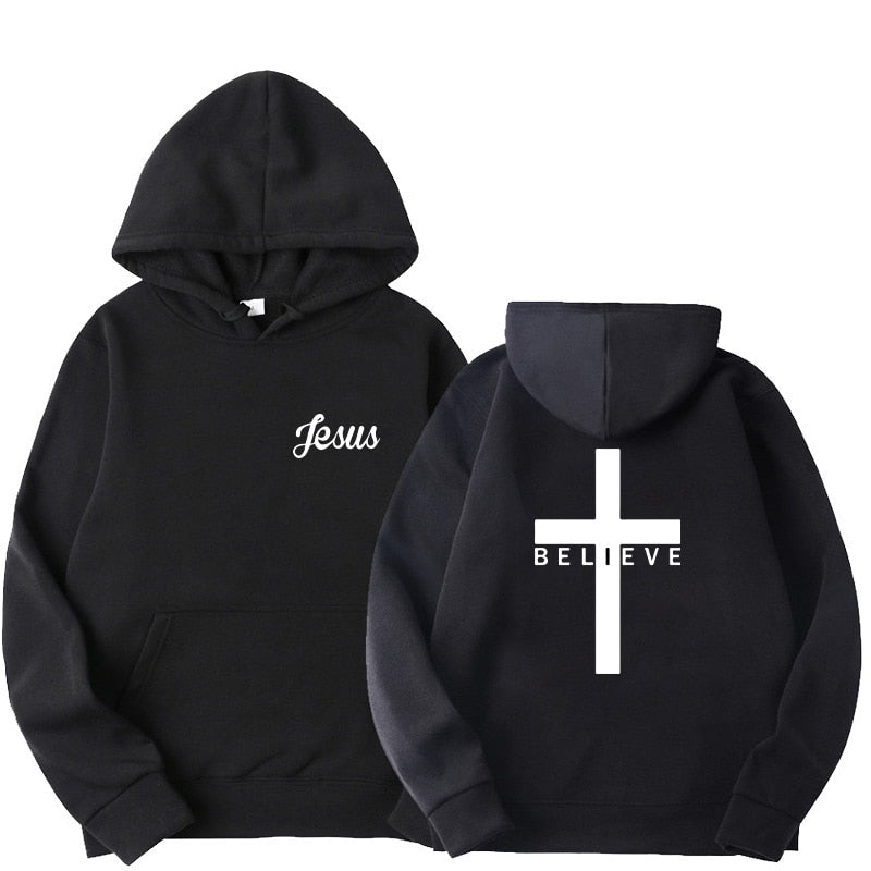 Believe Hoodie Embrace comfort and confidence with our Believe Hoodie. This cozy and stylish hoodie features a timeless design with a 'Believe' graphic print, inspiring positivity wherever you go. Crafted with soft and durable materials, it offers the per