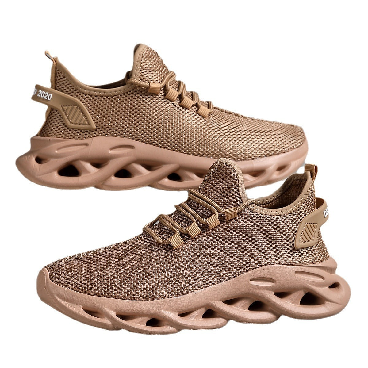 Men's Casual Mesh Sports Running Daddy Tide Shoes Product information: Pattern: solid color Color: black, white, brown Heel height: low heel (1-3CM) Heel shape: Platform Size: 39, 40, 41, 42, 43, 44, 45 Sole craft: viscose shoes Cutting depth: shallow mou