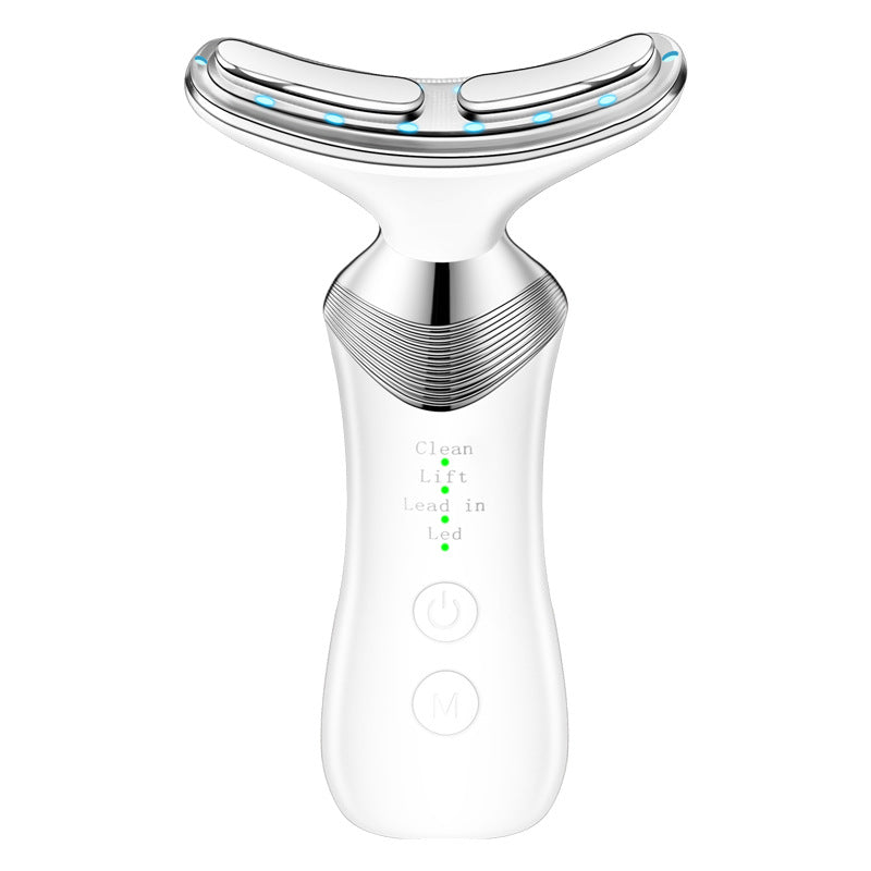 Facial Inductive Therapeutical Instrument Photon IPL Device Home EMS Neck Tattoo Removal Product information: Efficacy: moisturizing, lifting and firming, nourishing, repairing, lightening wrinkles, face slimming, skin rejuvenation and brightening Color: