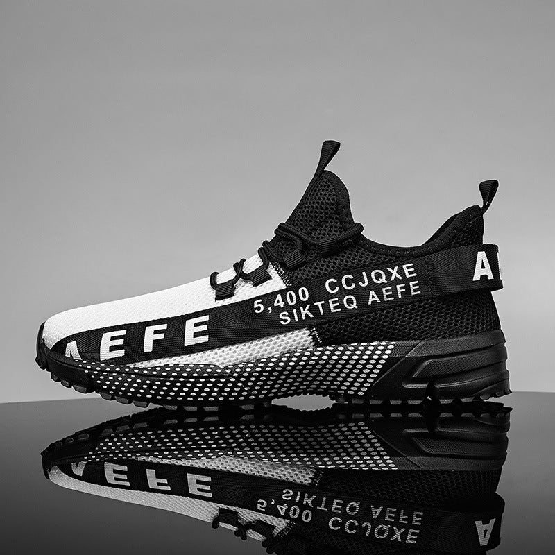 Comfortable Platform Slip-on Mesh Breathable Flyknit Shoes Product information: Color: blue, red, white Upper height: low top Heel height: low heel (1-3CM) Heel shape: Platform Size: 40, 41, 42, 43, 44, 45, 46, 47 Sole craft: viscose shoes Cutting depth: