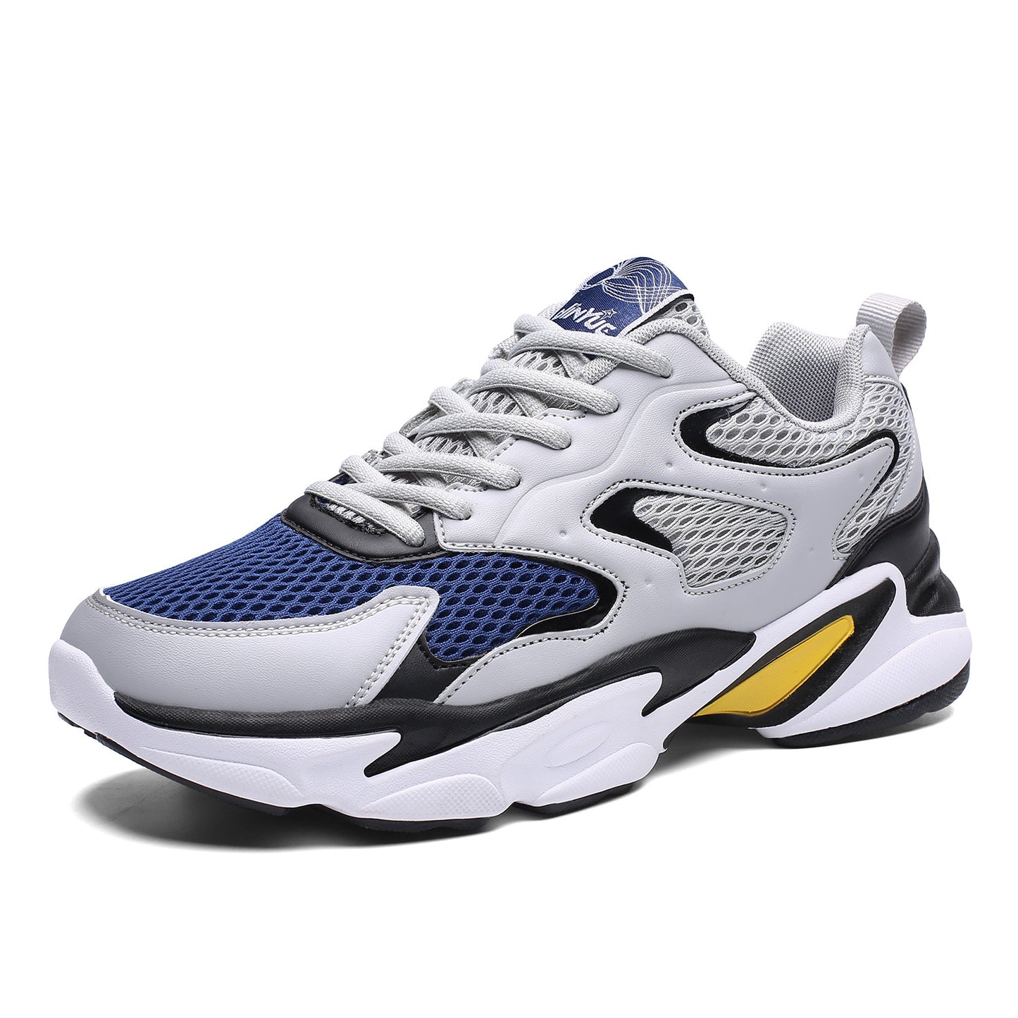 Trendy Casual Sneaker Fashion Colorblock Breathable Rubber Patch Product information: Applicable sports: Universal Color: black, khaki orange, gray beige, white black, black..., gray slate Upper height: low top Heel shape: Platform Size: 39, 40, 41, 42, 4