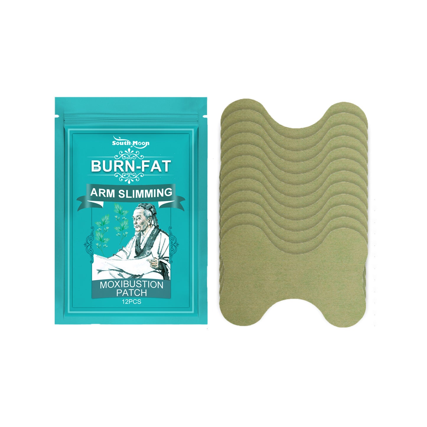 Highlight Curve Leg Arm Navel Body Nursing Adhesive Bandage Product information: Specification: 1 bag 12PCs Ingredients: mint extract, Bellflower extract, ginger extract, argy wormwood extract, Safflower extract Product Size: 14X10cm Category: Body Care K