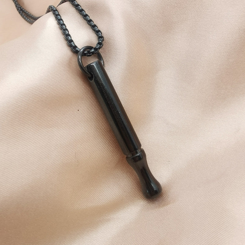 Breathing Necklace Meditation Tool Anxiety Product information: Treatment Process: vacuum furnace internal Gold Color: gold, silver, colorful, Black Chain style: Pearl Chain Material: Stainless steel Shape: Geometry Packing list: Necklace * 1 Product Imag