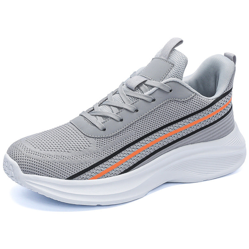 Rebound Fitness Ultra Light Shock-absorbing Casual Shoes Product information: Pattern: color matching Applicable sports: Universal Lining material: Mesh Upper height: low top Heel height: mid heel (3-5CM) Heel shape: Platform Size: 39, 40, 41, 42, 43, 44,