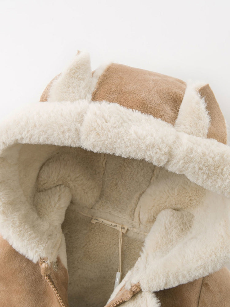 Thicken Coat Baby Warm Casual Cotton Jacket Product Information: Applicable age: 12 months 18 months 2 years old 3 years old 4 years old 5 years old 6 years old 7 years old Pattern: plain Style: European and American Collar type: other /other Color classi