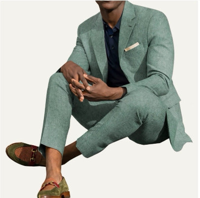Jacket Trousers Two-piece Suit Man