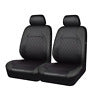 New Perforated Leather Car Seat Cover Product information: Material: PU Color: 4-piece set (2 seats) Features: High quality PU leather and fill with 3mm PVC sponge, comfortable and breathable. This set can completely cover your seats, including the seats,