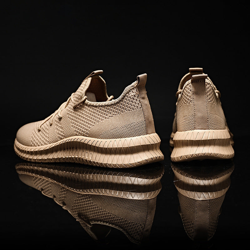 Mens Non Slip Walking Sneakers Lightweight Breathable Slip On Running Shoes Gym Tennis Shoes Overview: Unique design, stylish and beautiful. Good material, comfortable wear. A variety of colors, any choice. Product information: Function:Breathable Upper M