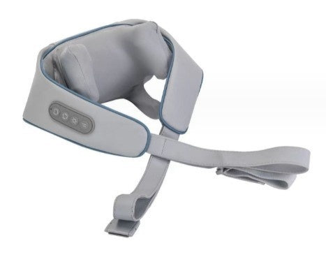 Home Kneading Hot Compress Shoulder And Neck Massager Product information: Power supply mode: rechargeable Function: Timing Control method: mechanical Skin-friendly material: PU leather + four-sided elastic cloth Packing list: Massager*1 Product Image: Ho