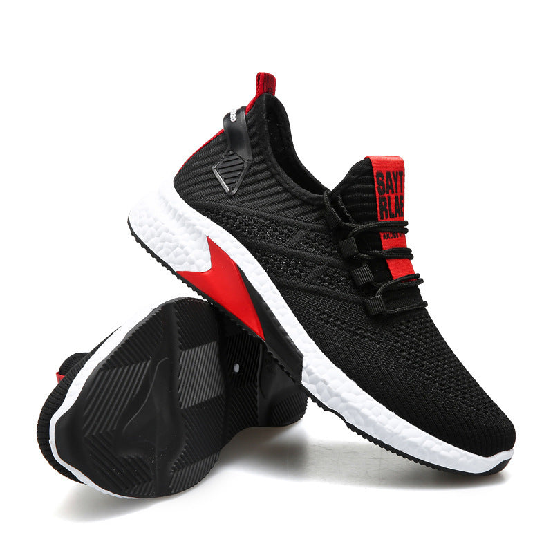 Casual Shoes New Style Single Shoes Sports Shoes Breathable Product information: Product category: Sports casual shoes Style: Korean Function: breathable, light Suitable season: summer, spring, autumn Applicable gender: male pattern: plain Upper material:
