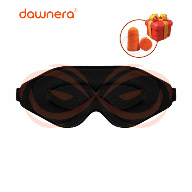 3D Contoured Cups Sleeping Eye Mask Introducing the DAWNERA Sleeping Eye Mask, your key to ultimate relaxation and restful sleep. Designed with 3D contoured cups, this blindfold offers a perfect fit that completely blocks out light, ensuring 100% blackout