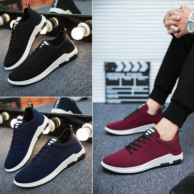 Lace-up Breathable Shoes, Light Sports Casual Shoes, Canvas Shoes, Shoes Product information: Toe shape: round toe Supply category: order Upper material: cloth style: Casual Applicable gender: male Cortex features: one piece of sheepskin and cowhide stitc