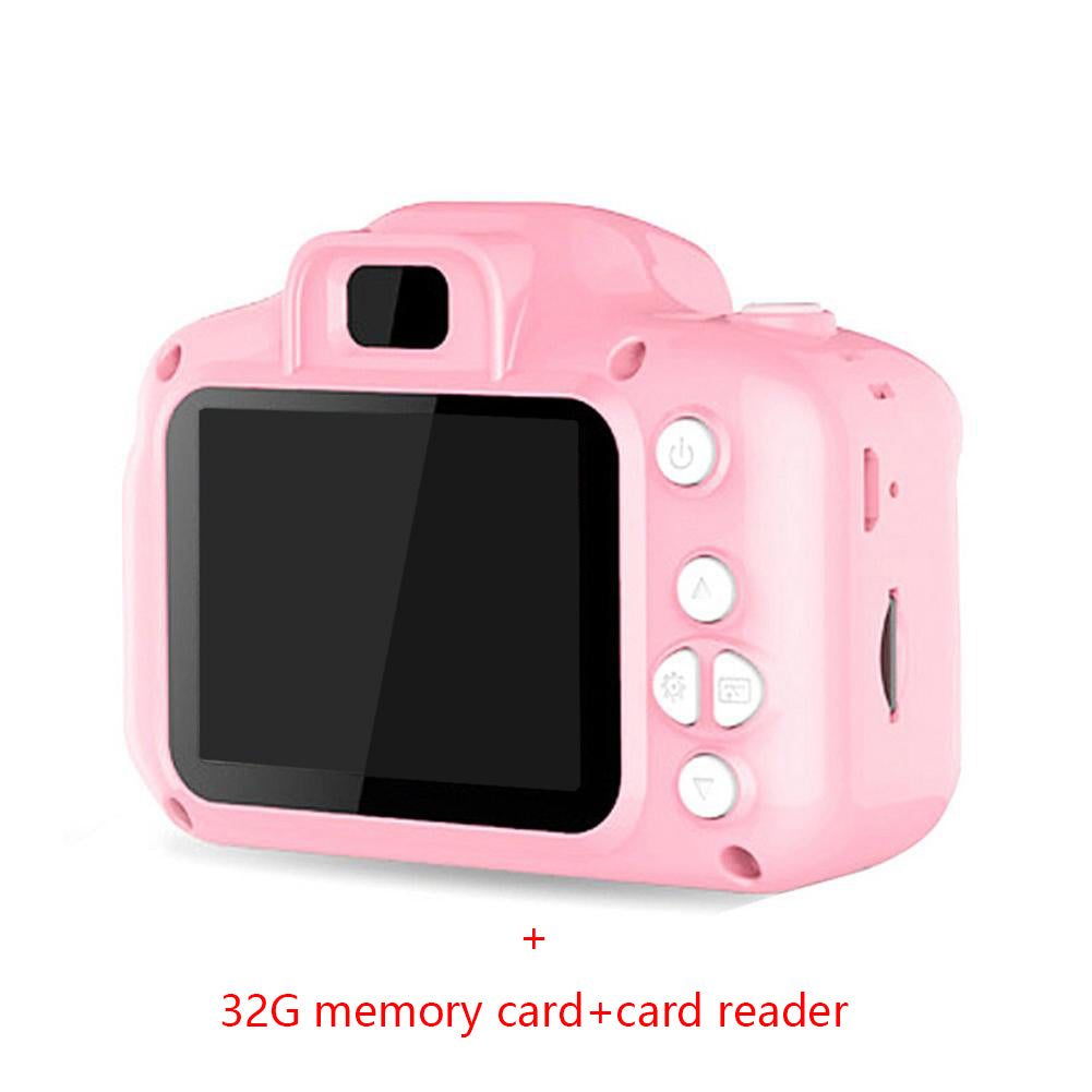 Children's HD Digital Waterproof Camera Product information: Battery capacity: 600 mA Charging time: 2-3 hours Working time: 3-6 hours Product size: 80*60 Current and voltage: 5V/1A Liquid crystal screen: 2.3 inches Weight: 65g PC interface: USB 2.0 The p