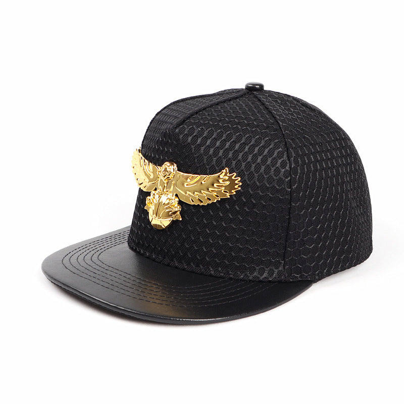 Street Hip-hop Baseball Cap Men's Dapeng Wings Student Hip-hop Cap Product information: Material: leather Cortical features: imitation leather Style: European and American Weaving method: satin Processing method: satin file Popular elements: hip hop Patte
