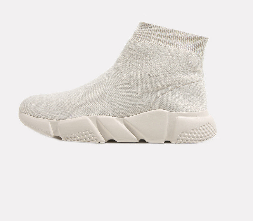 New Plush Thickened Casual Flying Woven Shoes Full Size Overview: Unique design, stylish and beautiful. Good material, comfortable feet. A variety of colors, any choice. Specification: Style: casual Toe shape: pointy Upper material: super fiber Pattern: s