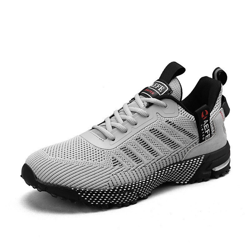 Flying Woven Classic Plus Size Sports Marathon Running Shoes Product information: Lining material: Mesh Color: orange, green, gray Upper height: low top Heel height: flat heel Size: 40, 41, 42, 43, 44, 45, 46, 47 Sole craft: viscose shoes Cutting depth: s