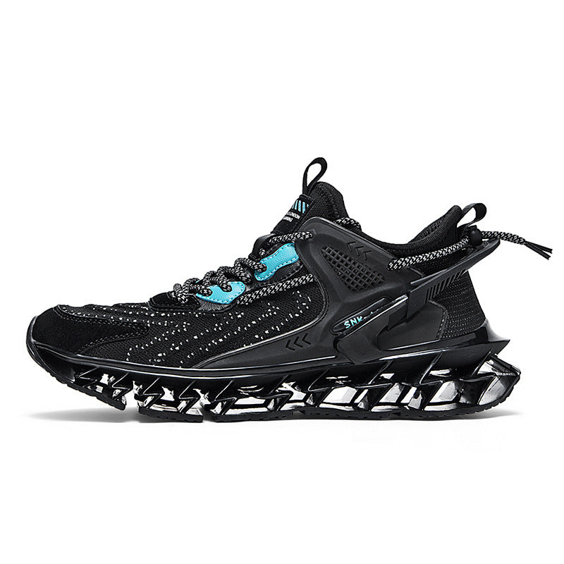 Men's Casual Shoes Flying Woven Surface Product information: Upper material: flying weaving, dripping plastic Sole material: TPU combination film Wearing style: front tie Heel shape: flat heel Inside material: comfortable inside Opening depth: shallow mou