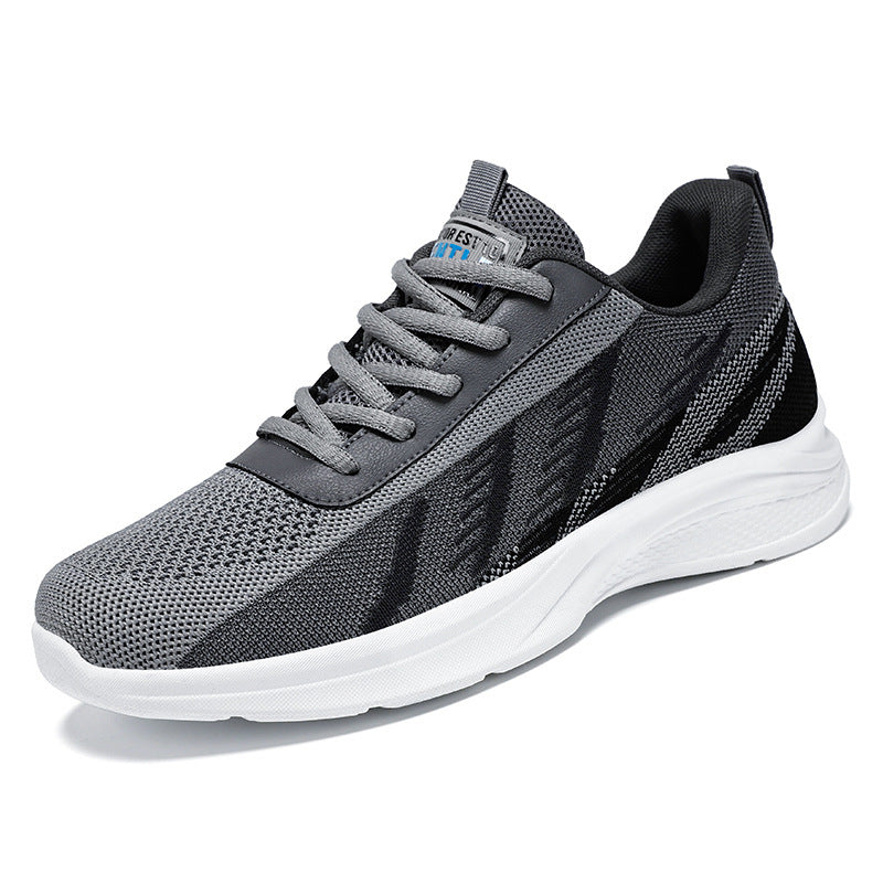 Korean Style Casual Running Shoes For Students Product information: Pattern: stripes Applicable sports: Hiking Lining material: Mesh Color: white, black Gray Upper height: low top Size: 39, 40, 41, 42, 43, 44 Sole craft: injection moulded shoes Cutting de