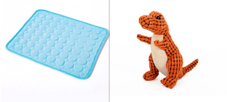 Pet Ice Mat Summer Pet Mat Dog Mat Cat Cooling Mat Pet Supplies Pet Cooling Supplies Pet Mat Product Information: Material: Cloth Product Category: Seat Cushion Item No.: Pet cold pad Color: pink, dark blue, light blue, gray, brown Specifications: 40*30CM