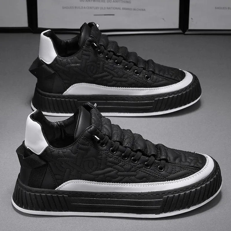 Spring And Fall New Korean Students Tide Shoes Casual Shoes Sports Shoes Running Shoes whProduct information: Upper Material: Artificial PU Fashion elements: shallow mouth, color combination Sole Material: Rubber Lining Material: Cotton Upper Height: Low