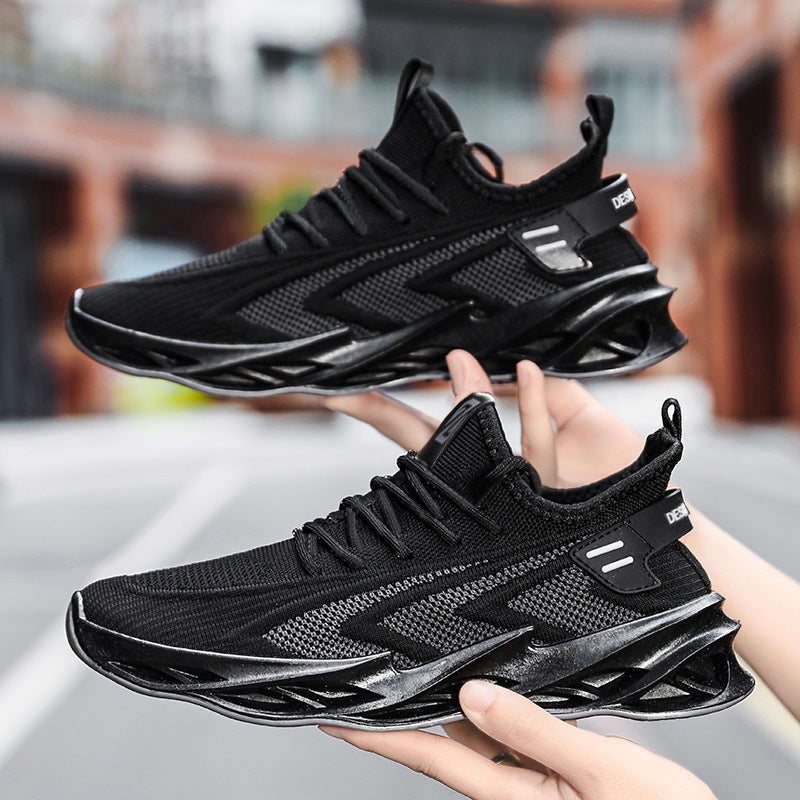 Summer Men's Running Casual Shoes Men Product information: Wearing style: front tie Heel shape: flat heel Opening depth: high mouth (above 11CM) Upper height: low Toe shape: round toe Heel height: flat heel Sole technology: injection shoes Insole material