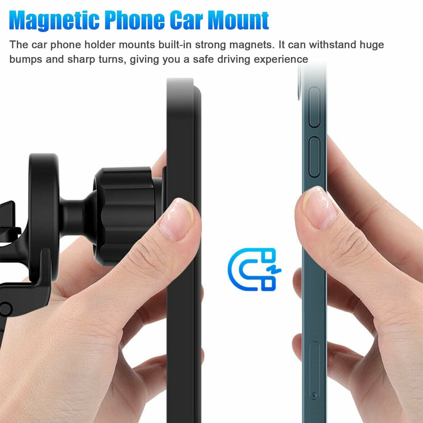 Magnetic Wireless Chargers Car Air Vent Stand Phone Holder Mini QI Fast Charging Station For Phone 100% Brand new and high quality Magnetic Car Vent Mount is designed to provide a seamless set-and-drive experience while keeping your device safely mounted