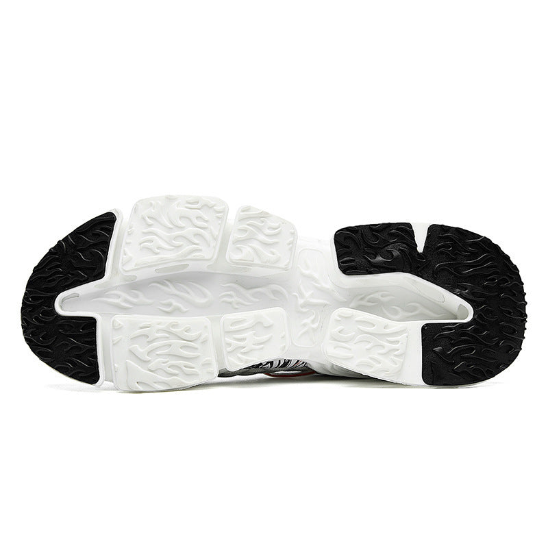 Men's Shoes Blade Sports Flying Woven Fashion Casual Shoes Product information: Suitable site: Runway Pattern: solid color Lining material: comfortable lining Color: white, light brown, black Upper height: low top Size: 39,40,41,42,43,44,45,46 Sole materi