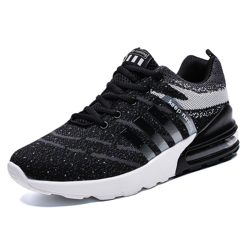 Flying Woven Mesh Running Shoes Men's Size 47 Plus Size Casual Sports Shoes Product information: Function: breathable, light Thickness: Single Inside material: mesh Inventory: No Whether foreign trade: Yes Suitable venue: plastic, floor, runway, hard grou