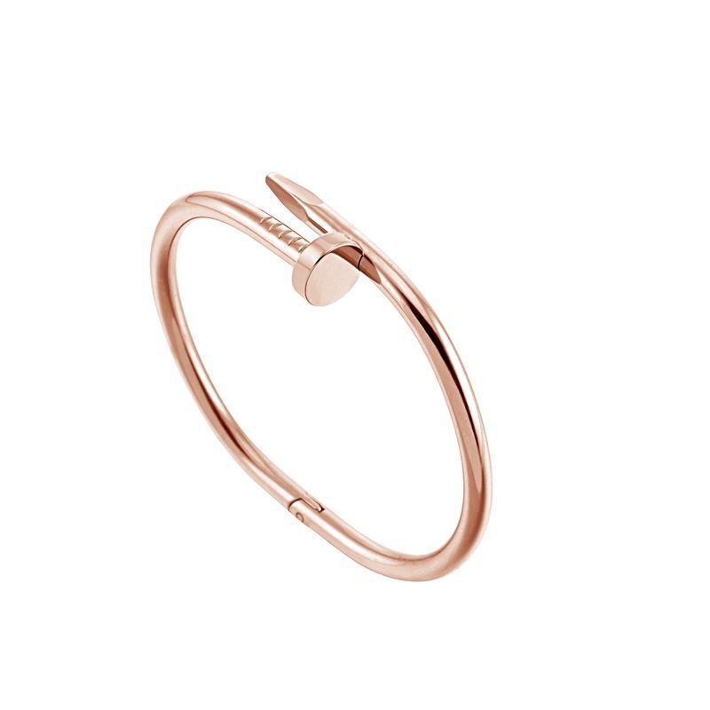 Nail Bracelet Plating 18K Rose Gold Bracelet Product information: Style: alternative Material: Copper Treatment process: electroplating Type: bracelets, bracelets Style: Women's Style: Constellation Packaging: Individually packed Color: rose gold without
