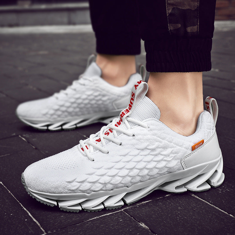 Flying woven mesh shoes Wearing style: Velcro Inner material: mesh Sole material: MD Upper material: mesh US EUR UK AUS JPN KOR 5.5 37.5 5 5 23.5 241 6 38 5.5 5.5 24 245 6.5 38.5 6 6 24.5 248 7 39 6.5 6.5 25 251 7.5 40 7 7 25.5 254 8 41 7.5 7.5 26 257 8.5