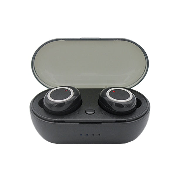 y50 Bluetooth Earbuds 5.0 Y50 Bluetooth Earbuds are the latest in earbud technology. These earbuds have a 5.0 Bluetooth chip and allow for HiFi stereo sound. With a sleek and ergonomic design, these earbuds will fit snugly and comfortably in your ear. Y50