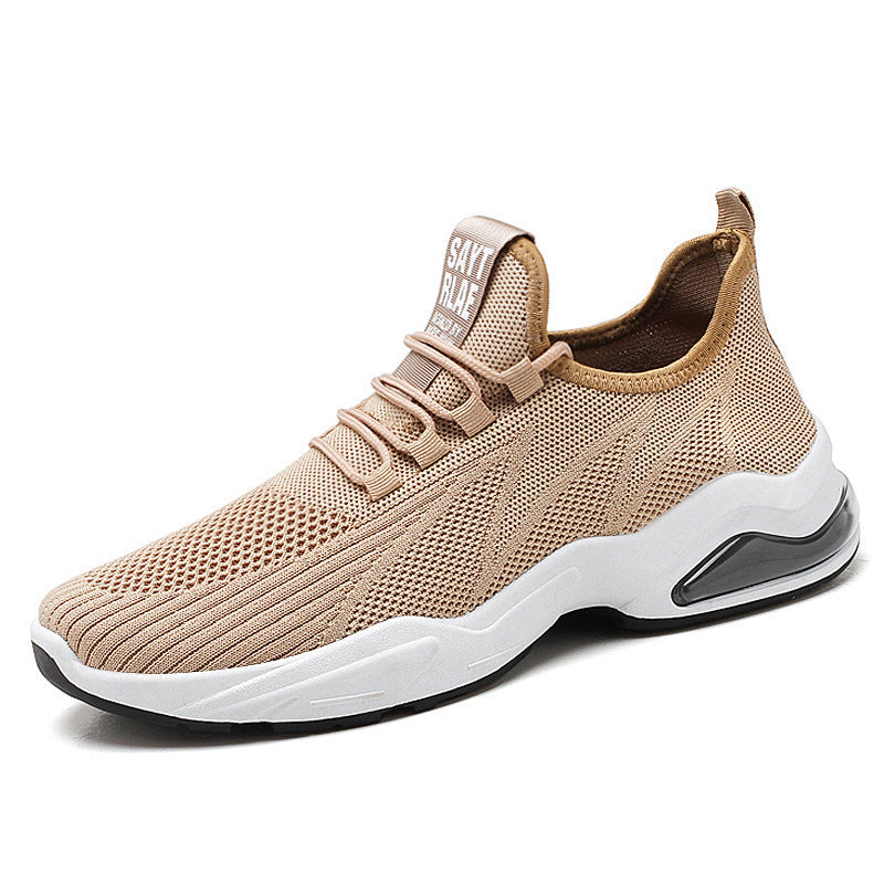 Spring And Autumn New Leisure Sports Single Net Shoes Male Students Product Information: Sole material: PVC Applicable sports: General Inventory type: Whole order Wearing style: Front tie Popular elements: Lace Heel shape: Flat heel Inside material: Mesh