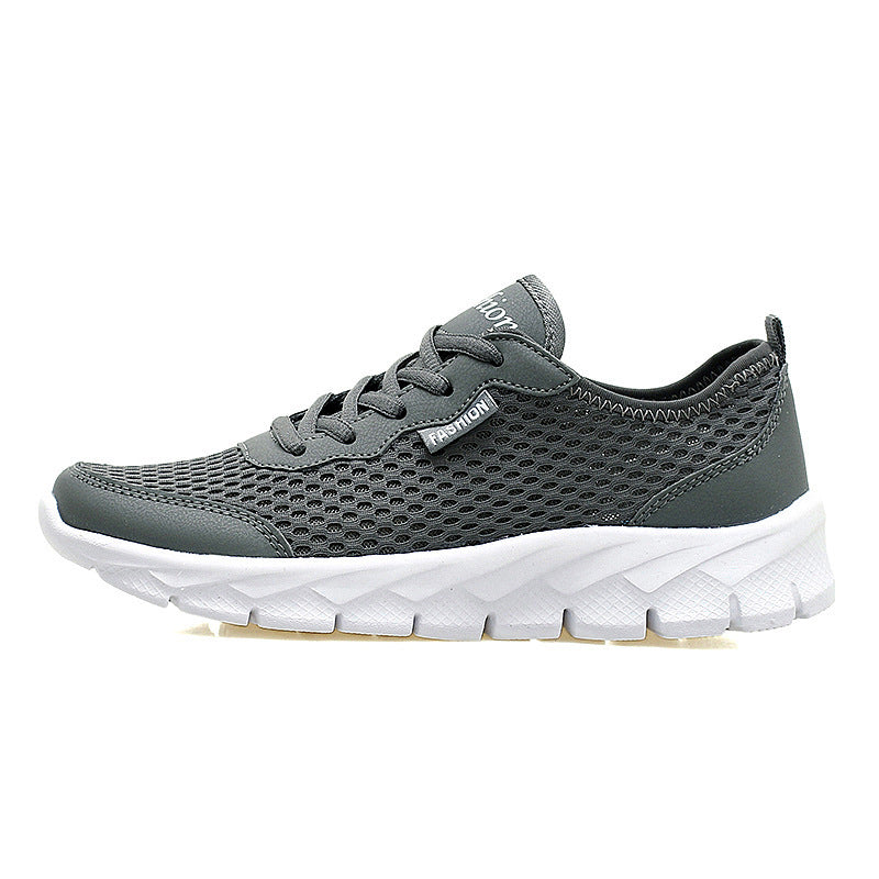 Men's Sports Shoes Casual Breathable Lightweight Running Shoes Net Shoes Product Information: Wearing style: front tie Function: Breathable Thickness: Single Inside material: mesh pattern: plain Upper height: low Sole material: EVA Upper material: mesh cl