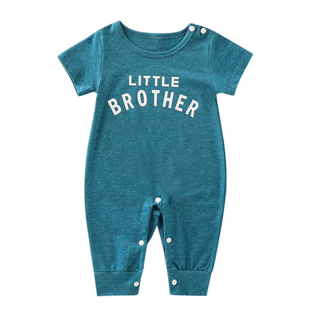 Male Alphabet Long Sleeved Romper Newborn Baby Jumpsuit Female Baby Casual Romper Product information Applicable gender: neutral/male and female Sleeve length: long sleeve Whether it is hooded: not hooded Thickness: General Main fabric composition: cotton