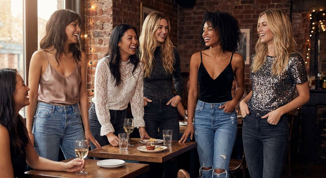 Best going out tops to wear with jeans