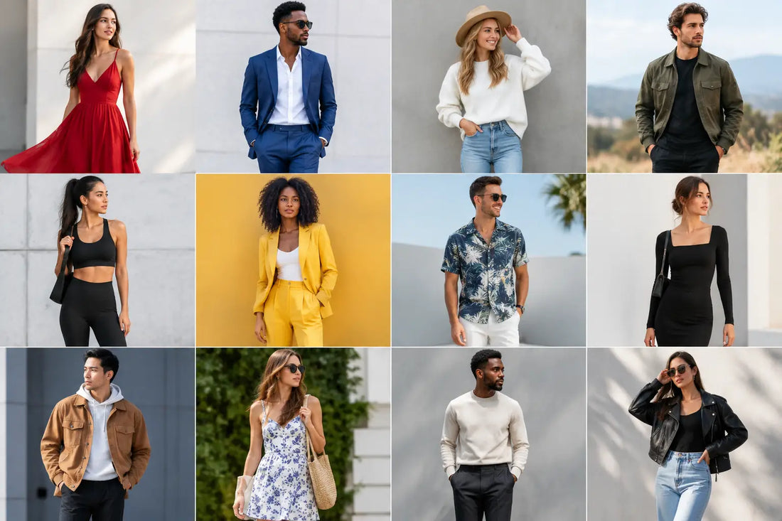 12 Outfit Ideas for Photoshoots That Pop
